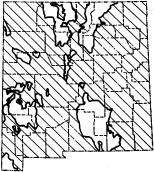 Desert saltgrass map